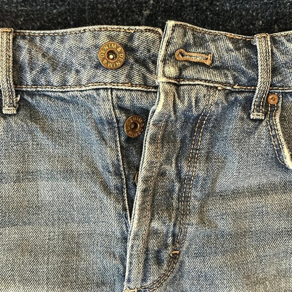 H&M &Denim Distressed Denim Shorts - Picture 2 of 6